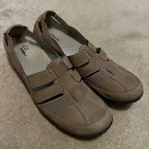 Clarks fisherman style sandals - size 12 M